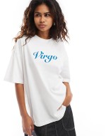 oversized t-shirt with Virgo graphic