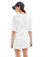 40% New oversized t-shirt with Ibiza print in white