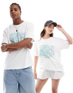 40% New oversized t-shirt with Ibiza print in white